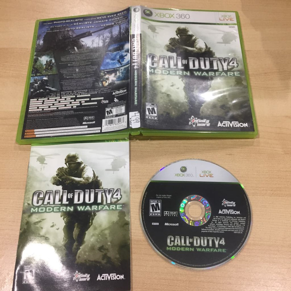 Call Of Duty 4 Modern Warfare Xbox 360