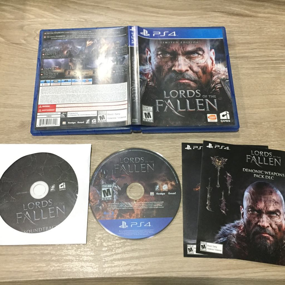 Lords Of The Fallen Playstation 4