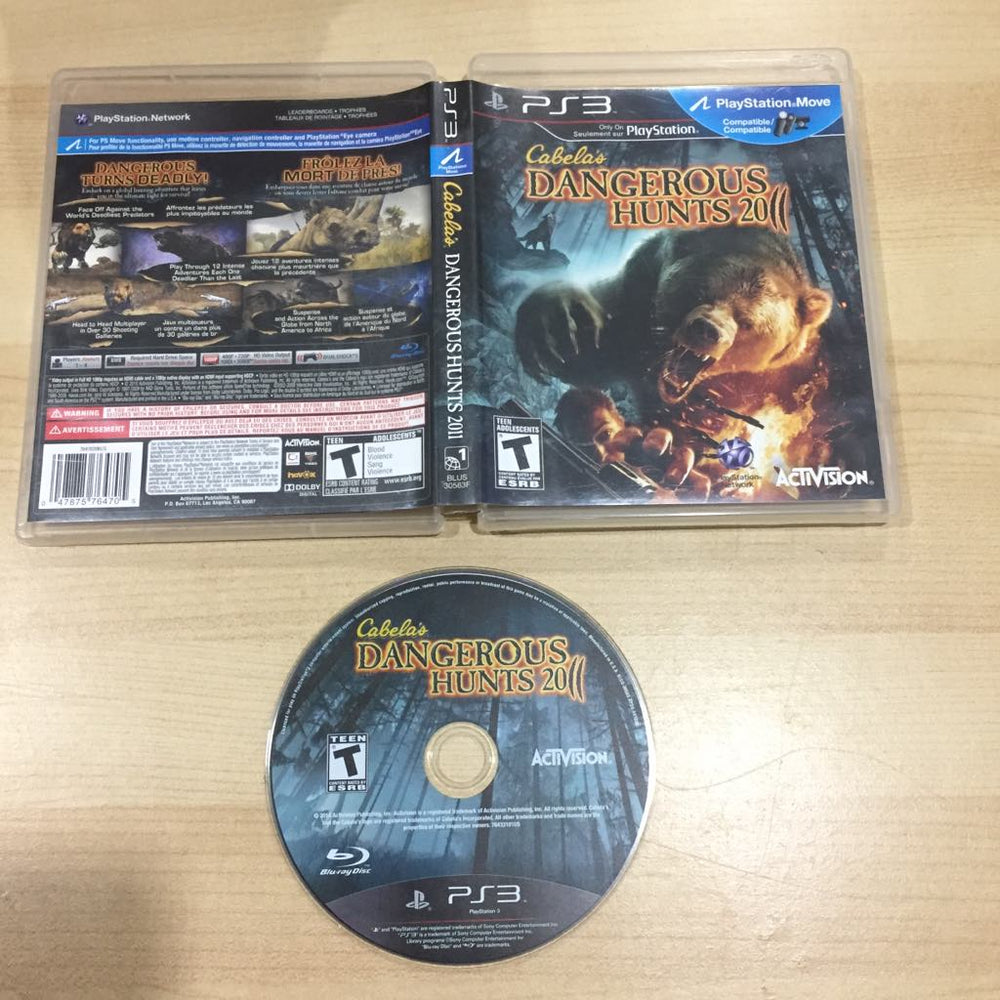 Cabela's Dangerous Hunts 2011 Playstation 3