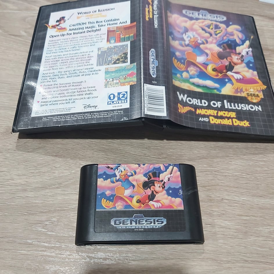 World Of Illusion Sega Genesis