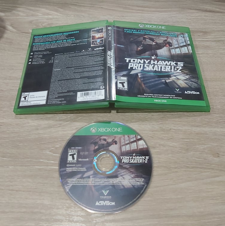 Tony Hawk's Pro Skater 1 And 2 Xbox One