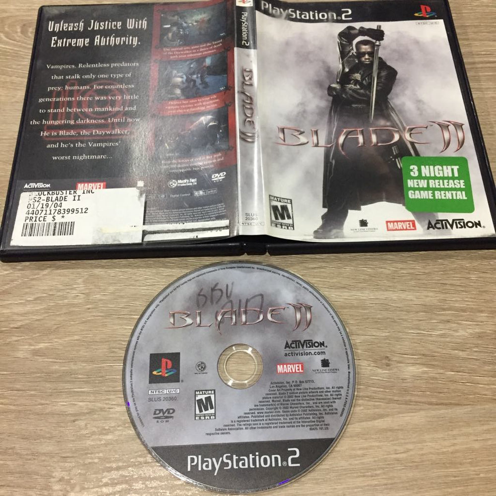 Blade II Playstation 2