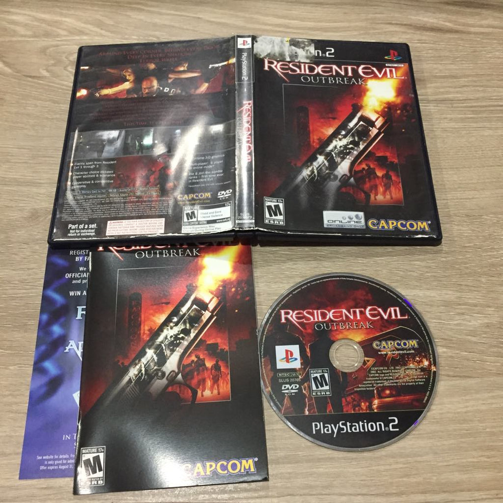 Resident Evil Outbreak Playstation 2