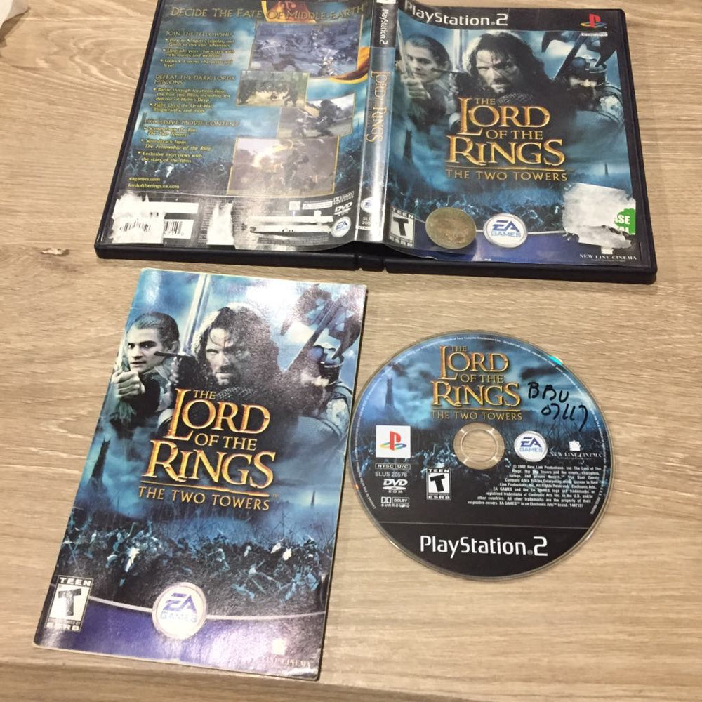 Lord Of The Rings Two Towers Playstation 2