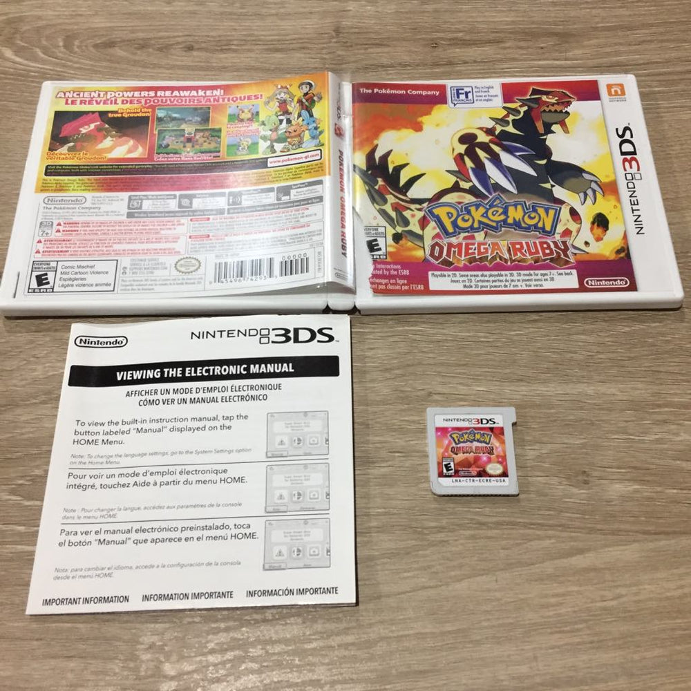 Pokemon Omega Ruby Nintendo 3DS