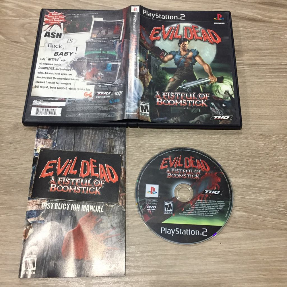 Evil Dead Fistful Of Boomstick Playstation 2