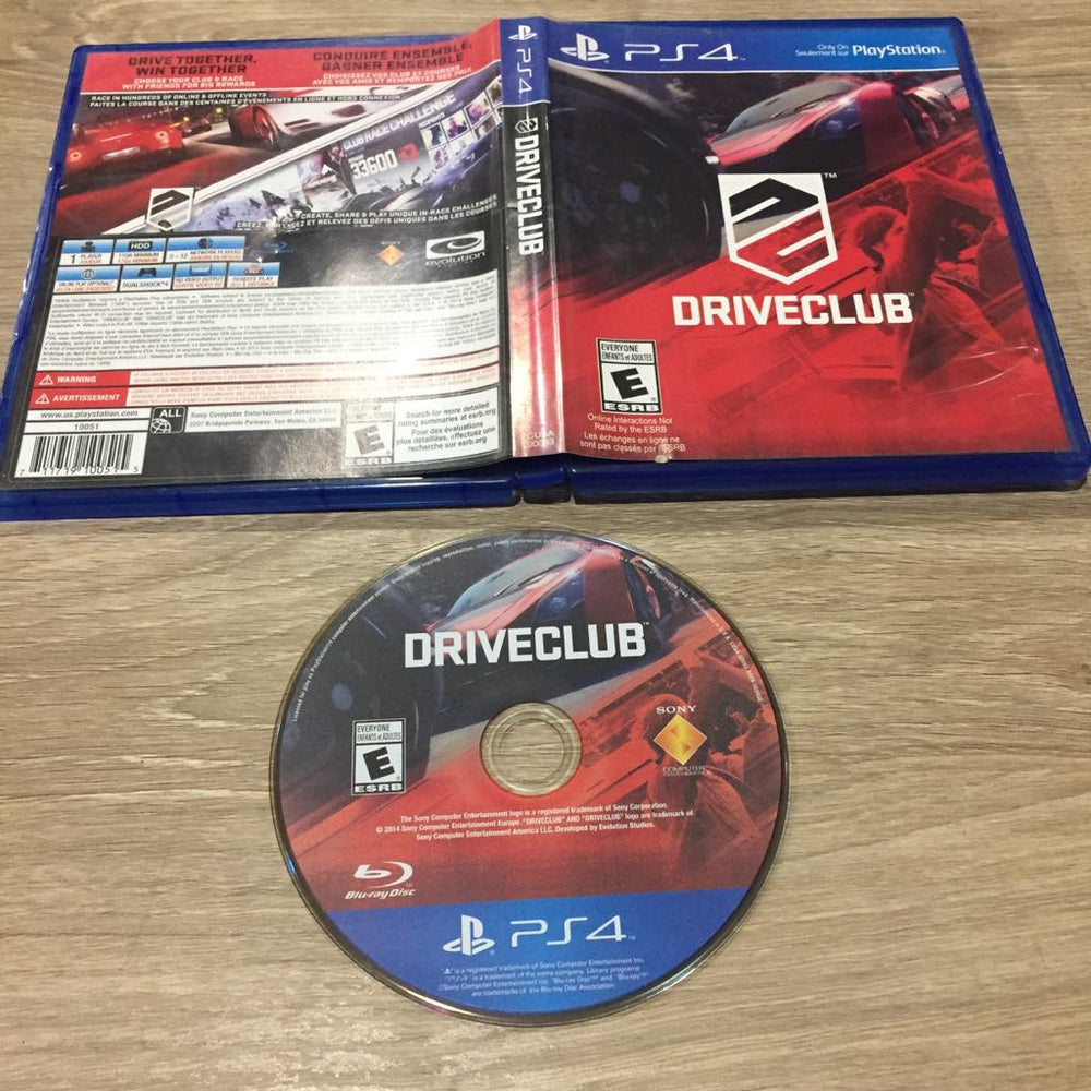 DriveClub Playstation 4