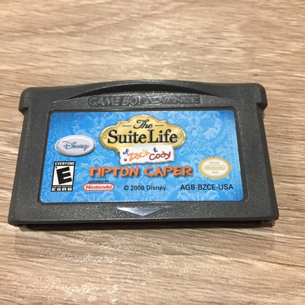 Suite Life Of Zack And Cody Tipton Caper GameBoy Advance