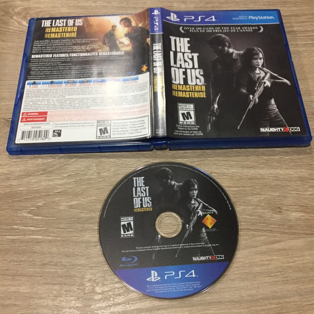 The Last Of Us Remastered Playstation 4