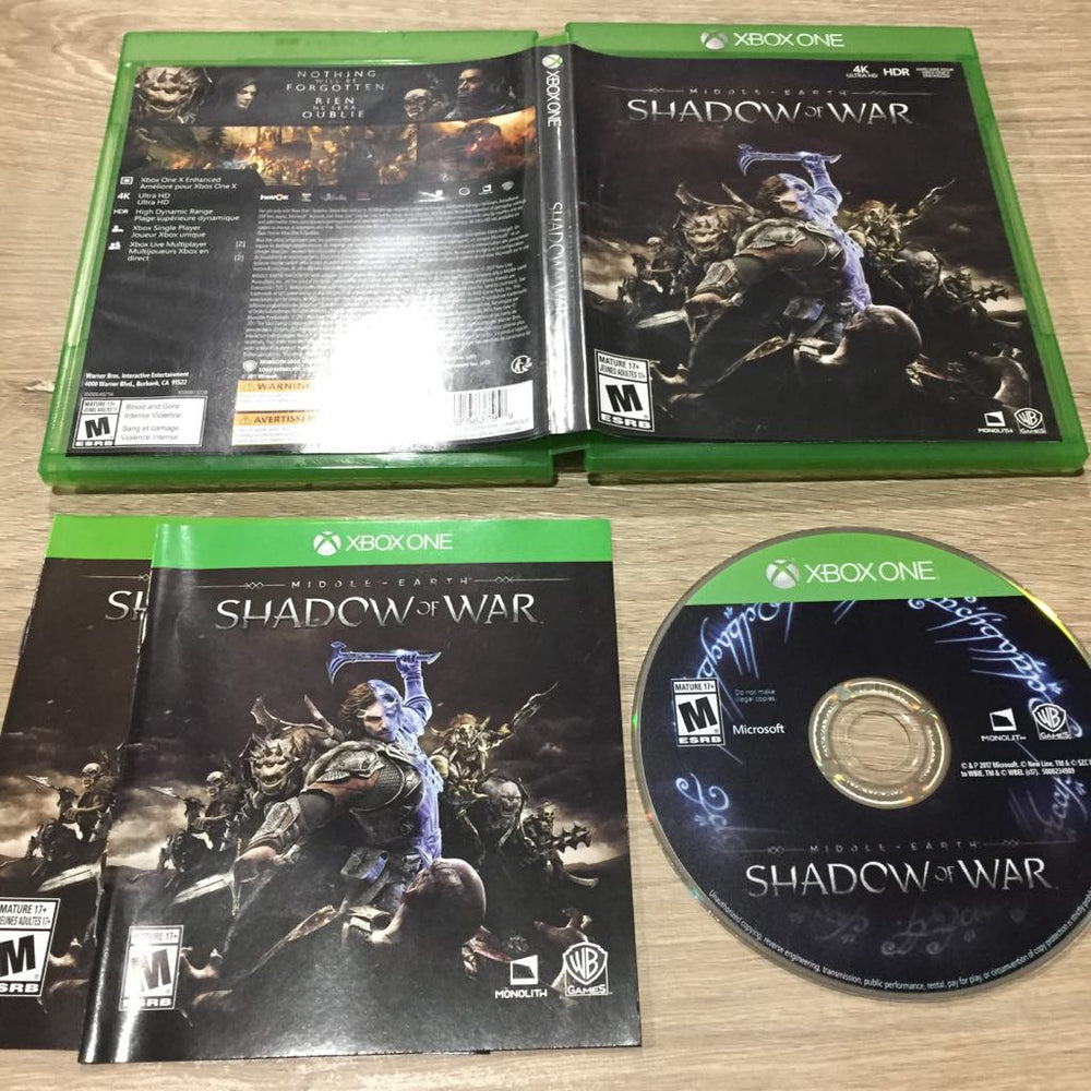 Middle Earth: Shadow Of War Xbox One