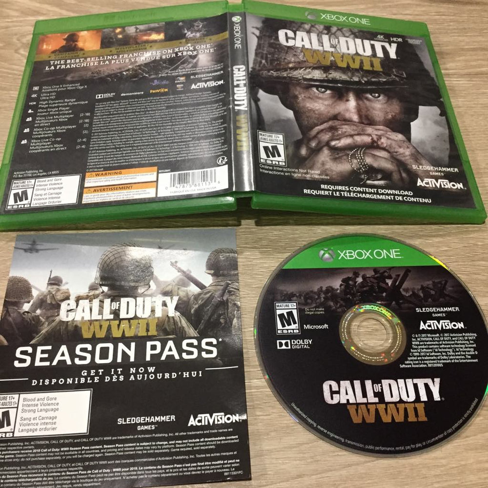Call Of Duty WWII Xbox One
