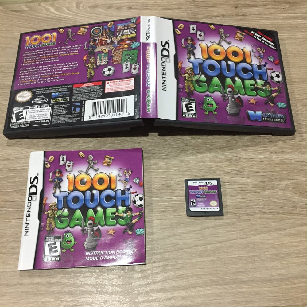 1001 Touch Games Nintendo DS