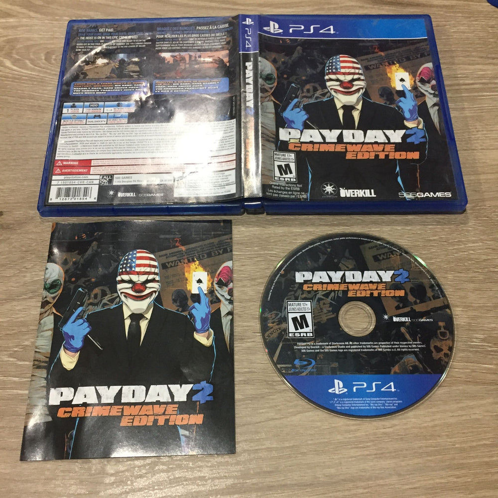 Payday 2: Crimewave Playstation 4