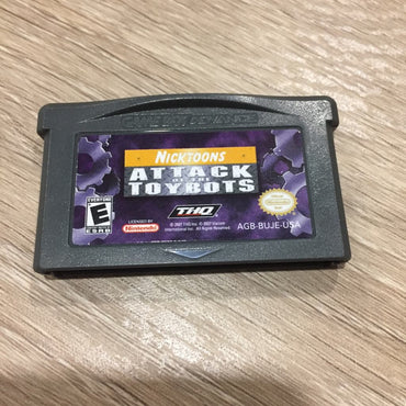 Nicktoons Attack Of The Toybots GameBoy Advance