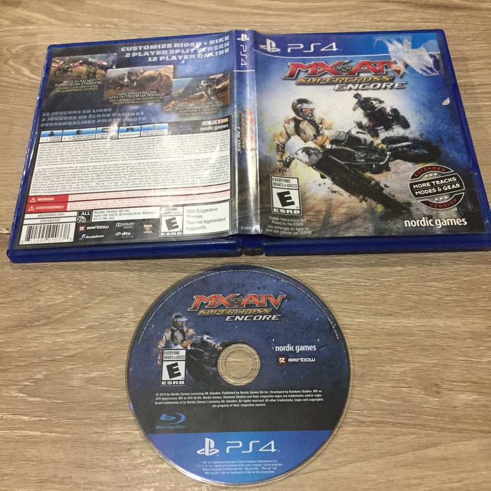 MX Vs ATV Supercross Encore Edition Playstation 4