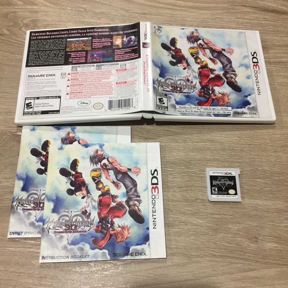 Kingdom Hearts 3D Dream Drop Distance Nintendo 3DS
