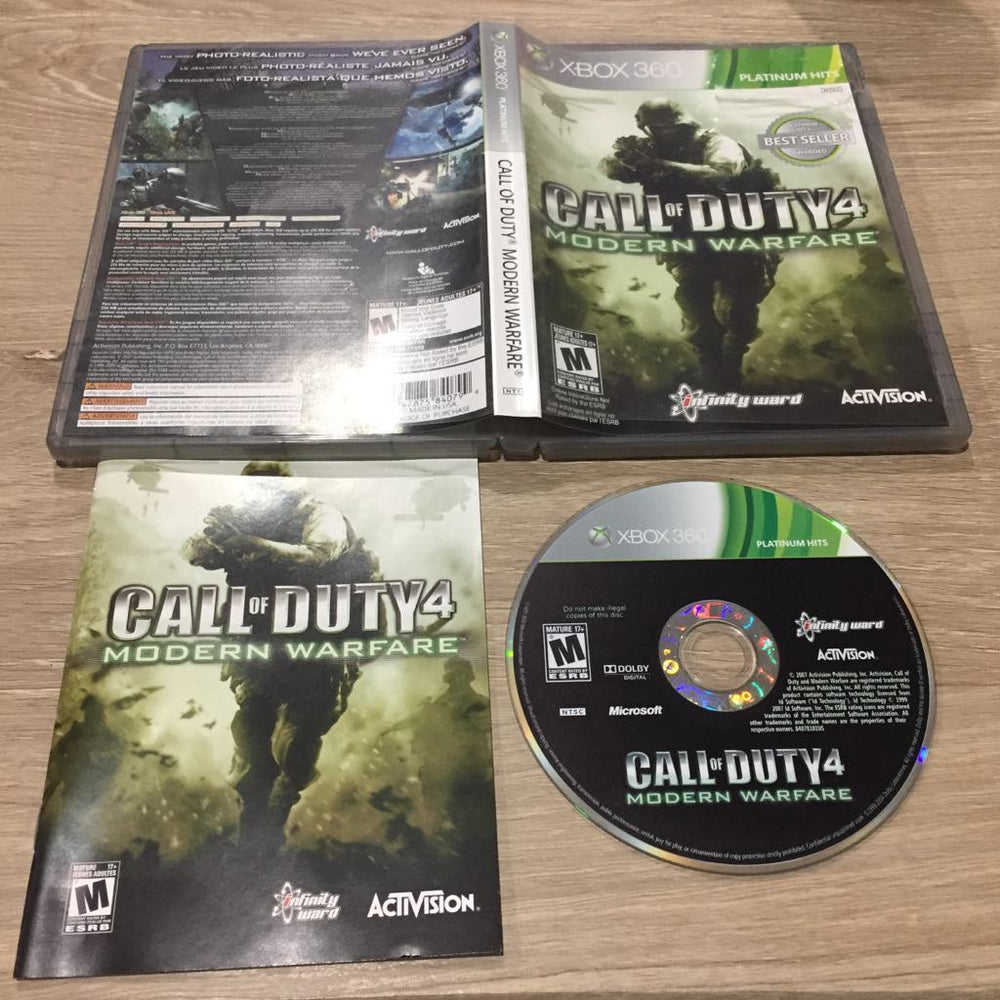 Call Of Duty 4 Modern Warfare Xbox 360