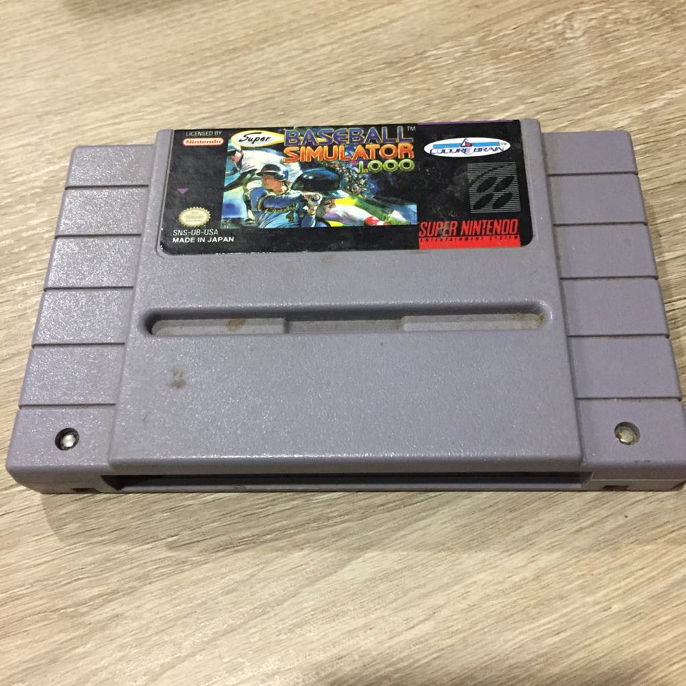 Super Baseball Simulator 1.000 Super Nintendo