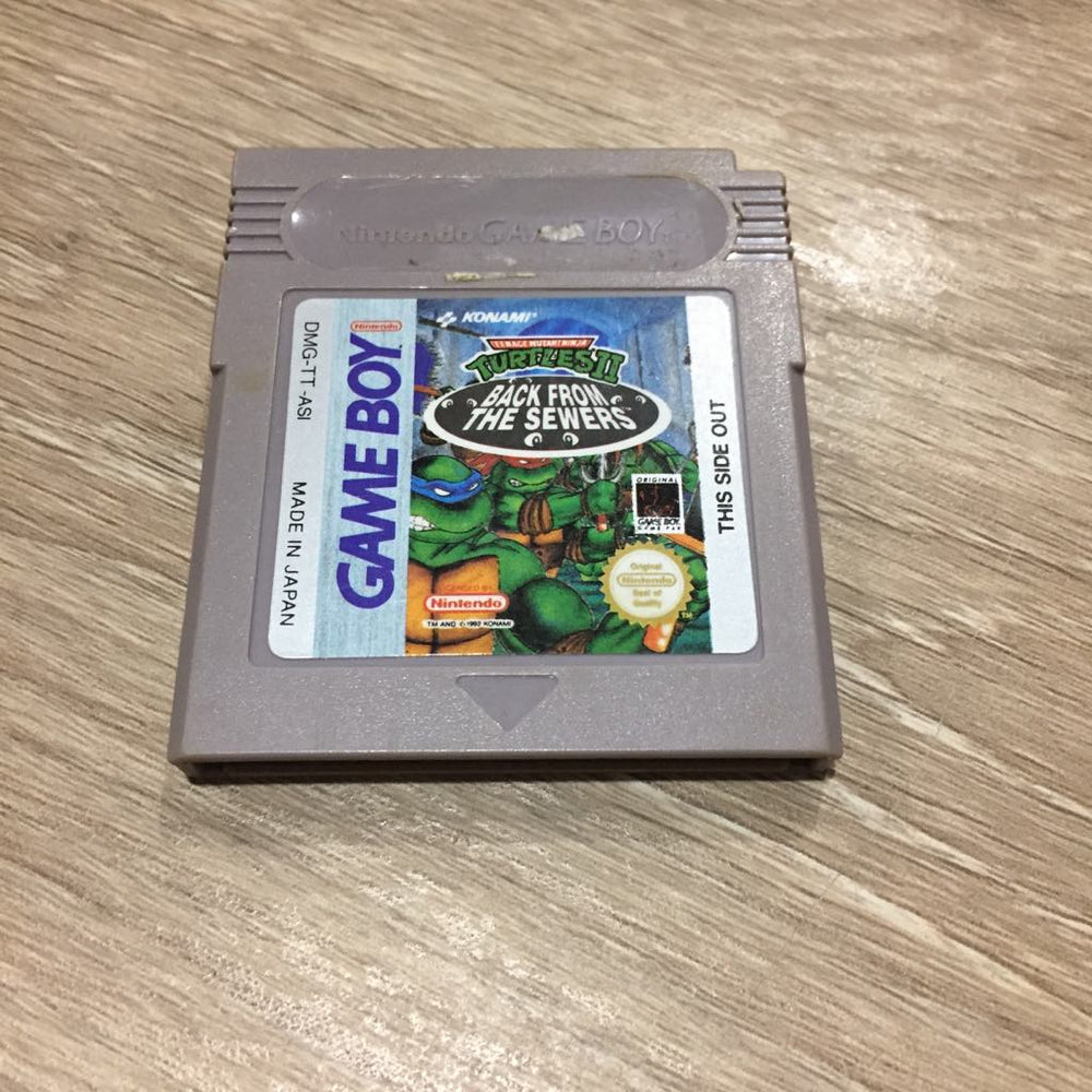 Teenage Mutant Ninja Turtles II Back From The Sewers GameBoy