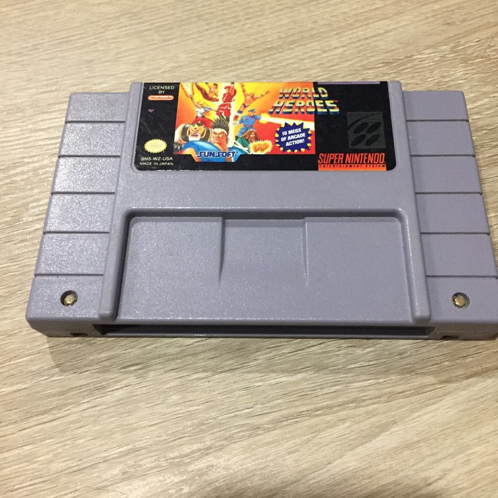 World Heroes Super Nintendo