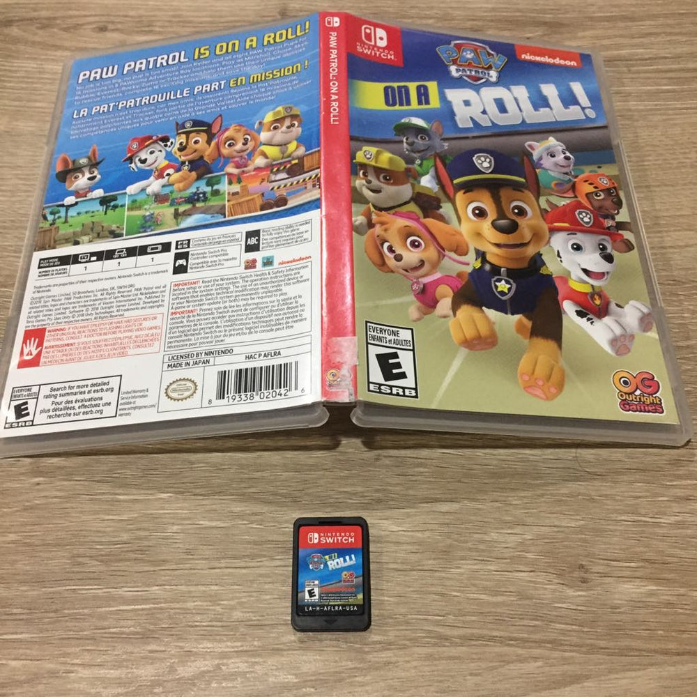 Paw Patrol On A Roll Nintendo Switch