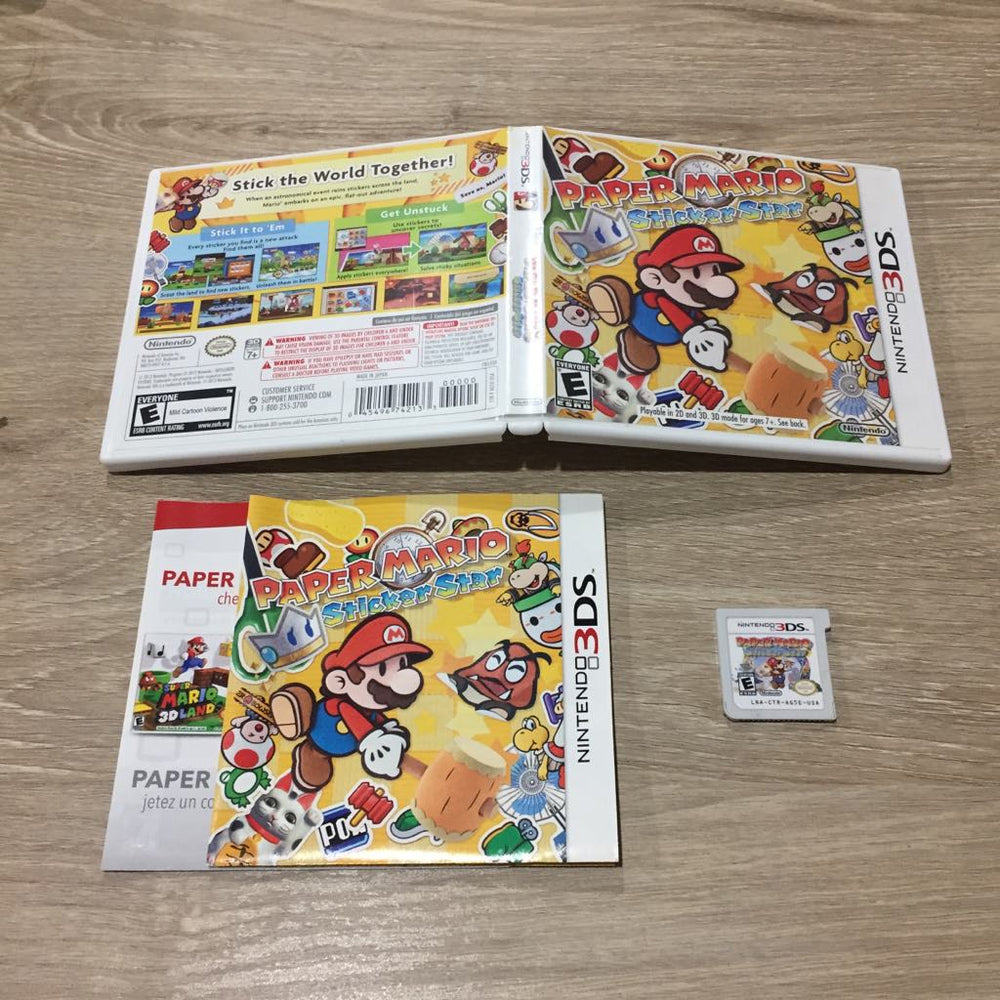 Paper Mario: Sticker Star Nintendo 3DS