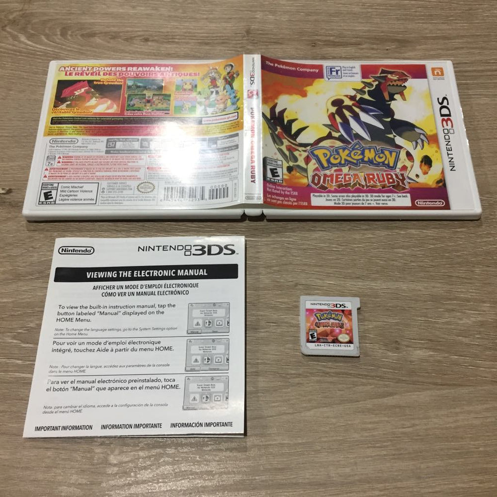 Pokemon Omega Ruby Nintendo 3DS