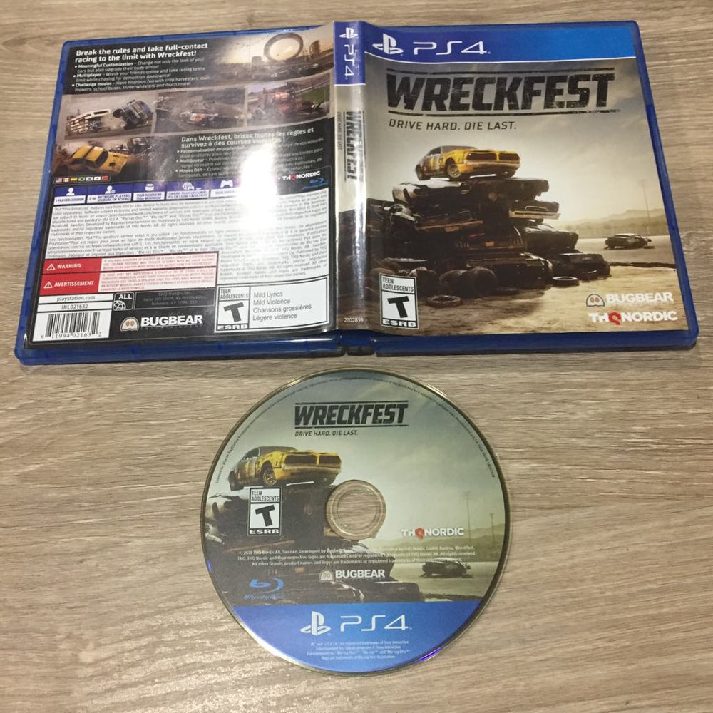 Wreckfest Playstation 4