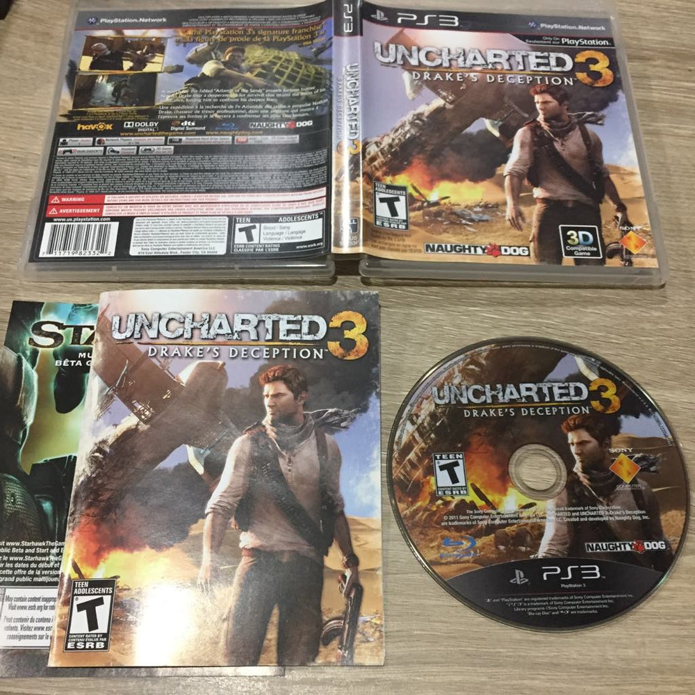 Uncharted 3: Drake's Deception Playstation 3