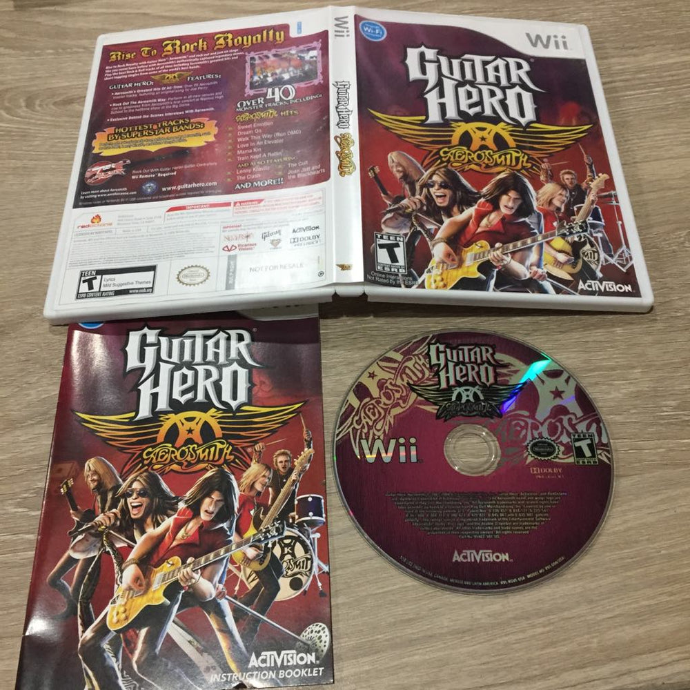 Guitar Hero Aerosmith Wii