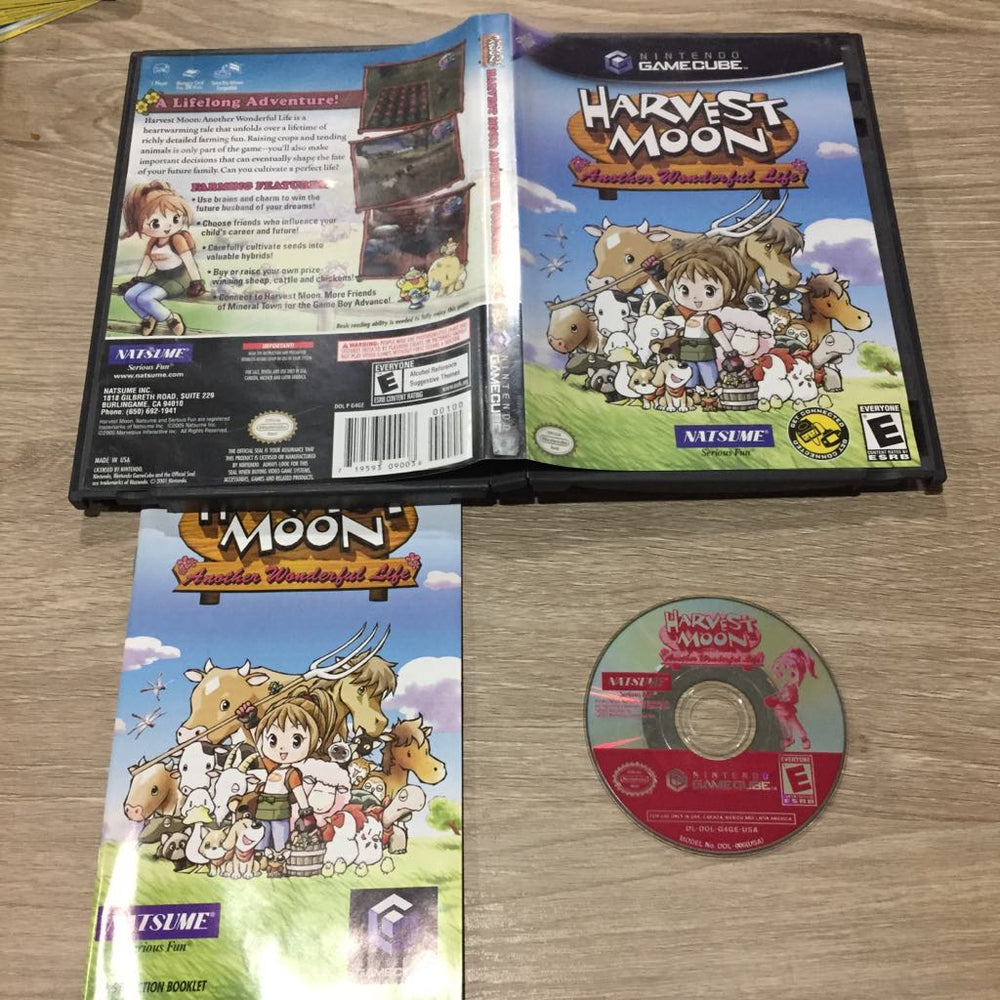 Harvest Moon Another Wonderful Life Gamecube