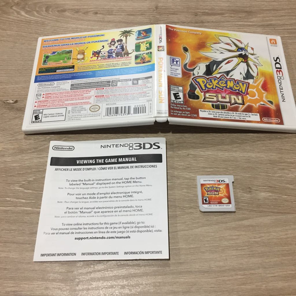 Pokemon Sun Nintendo 3DS