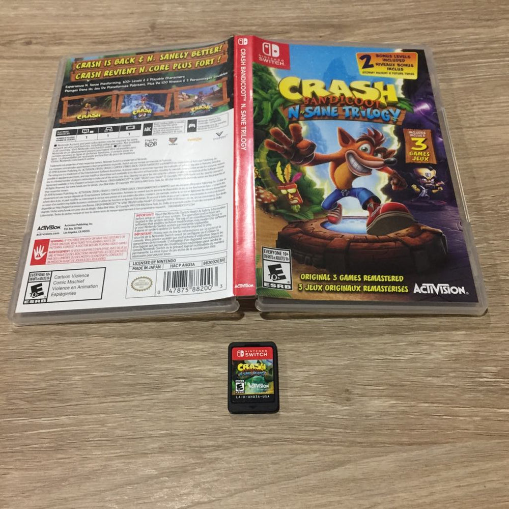 Crash Bandicoot N. Sane Trilogy Nintendo Switch