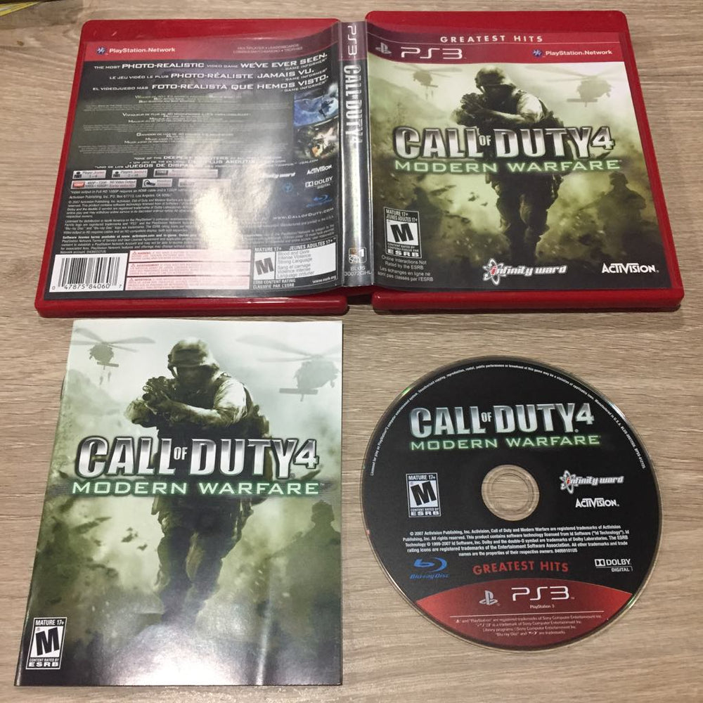 Call Of Duty 4 Modern Warfare [Greatest Hits] Playstation 3