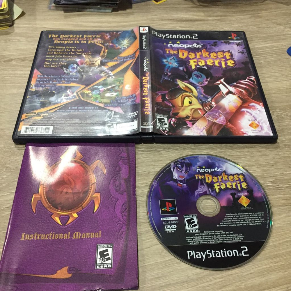 NeoPets The Darkest Faerie Playstation 2