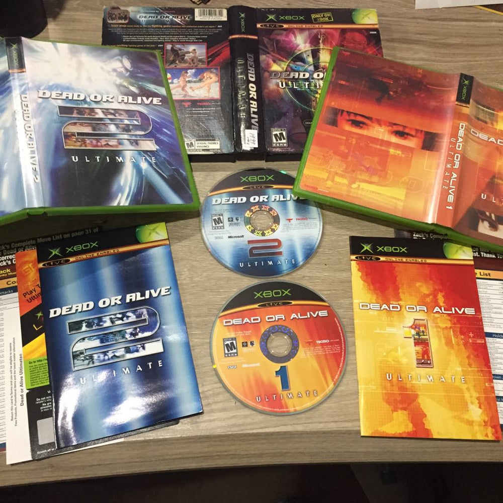 Dead Or Alive Ultimate Xbox