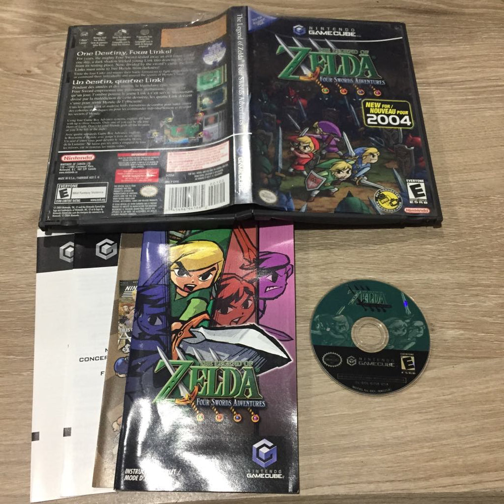 Zelda Four Swords Adventures Gamecube