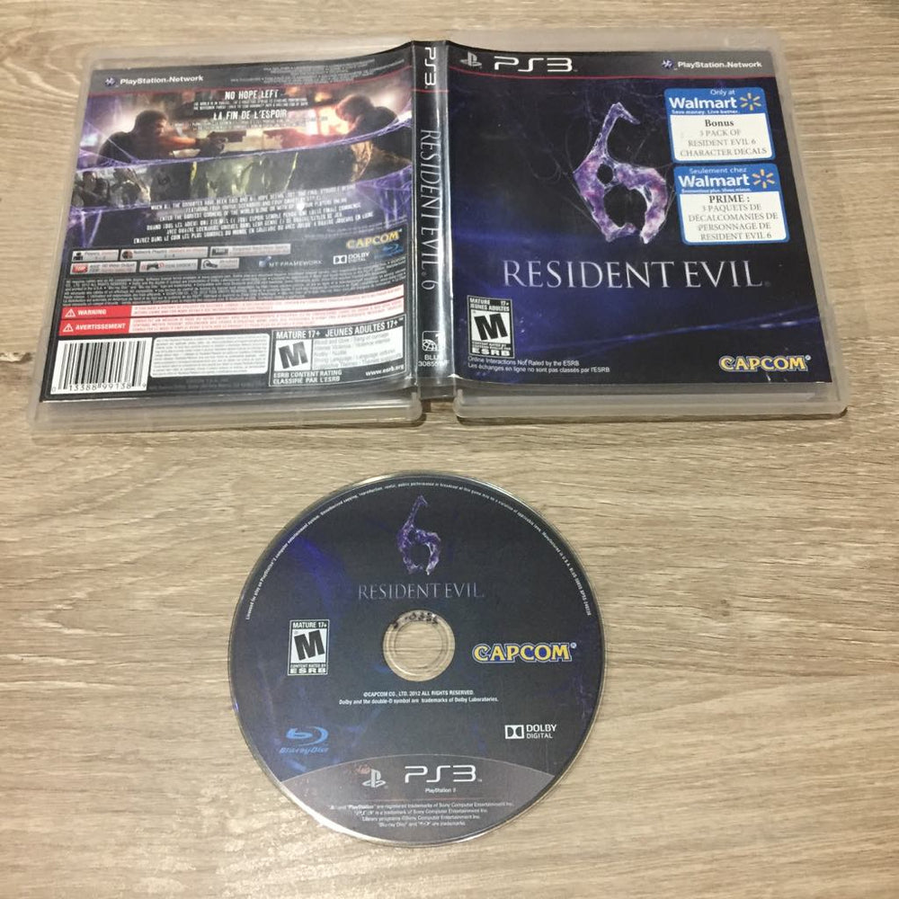 Resident Evil 6 Playstation 3