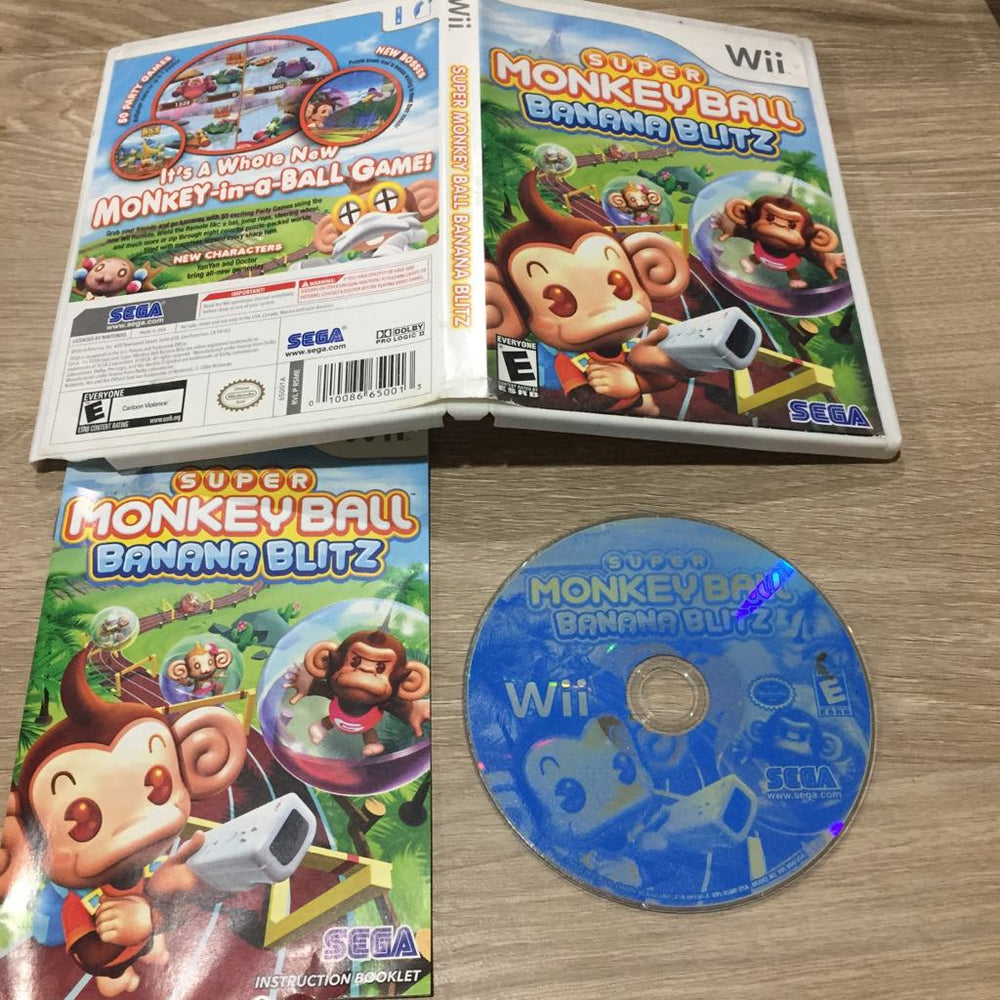 Super Monkey Ball Banana Blitz Wii