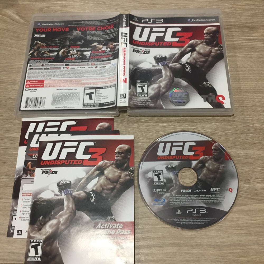 UFC Undisputed 3 Playstation 3