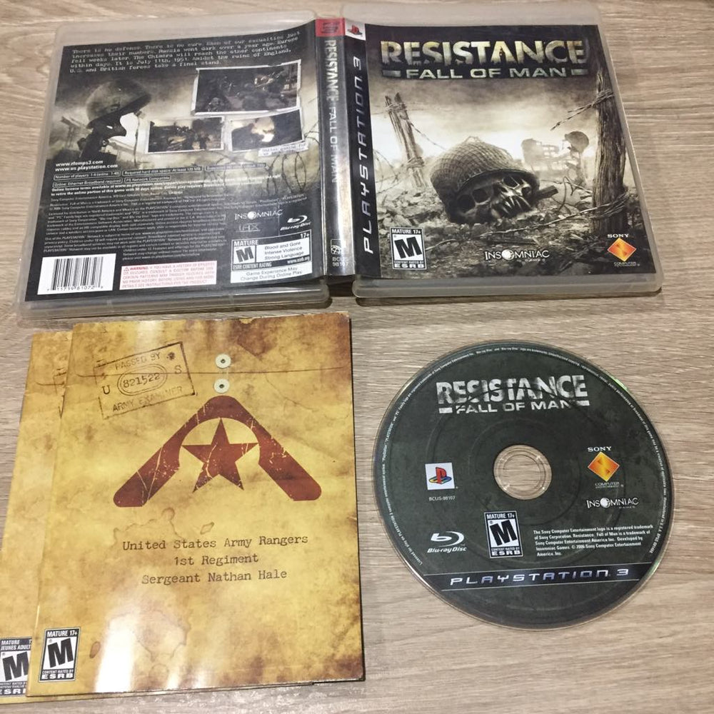 Resistance Fall Of Man Playstation 3