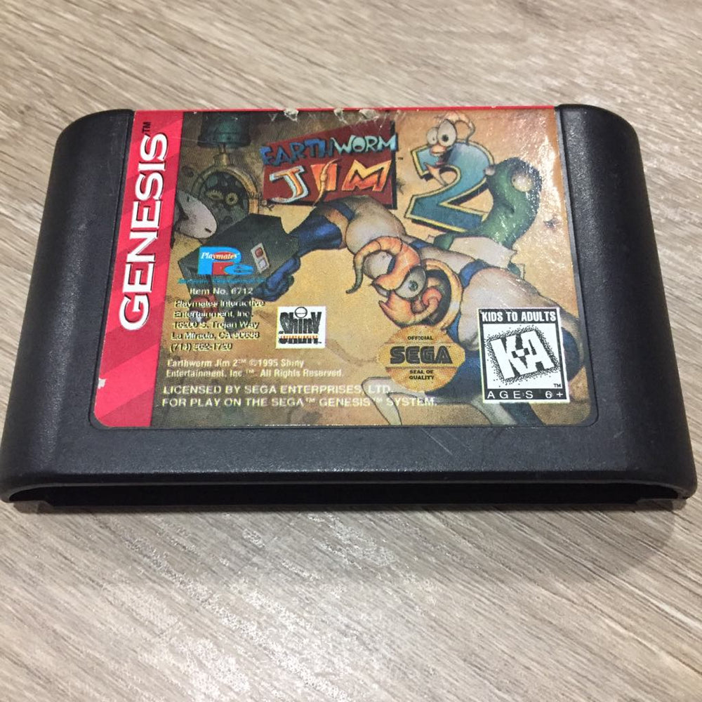 Earthworm Jim 2 Sega Genesis