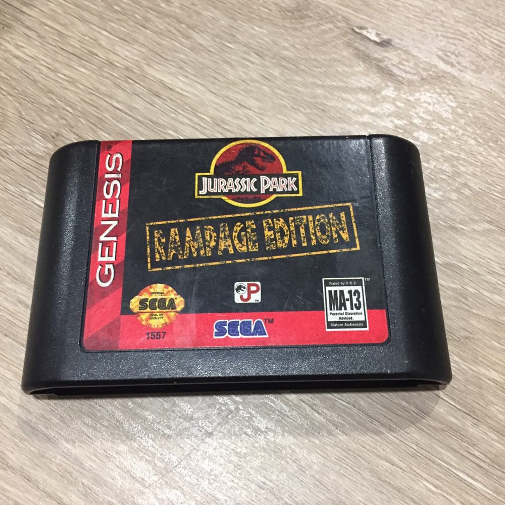 Jurassic Park Rampage Edition Sega Genesis