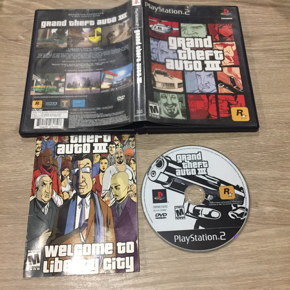 Grand Theft Auto III Playstation 2
