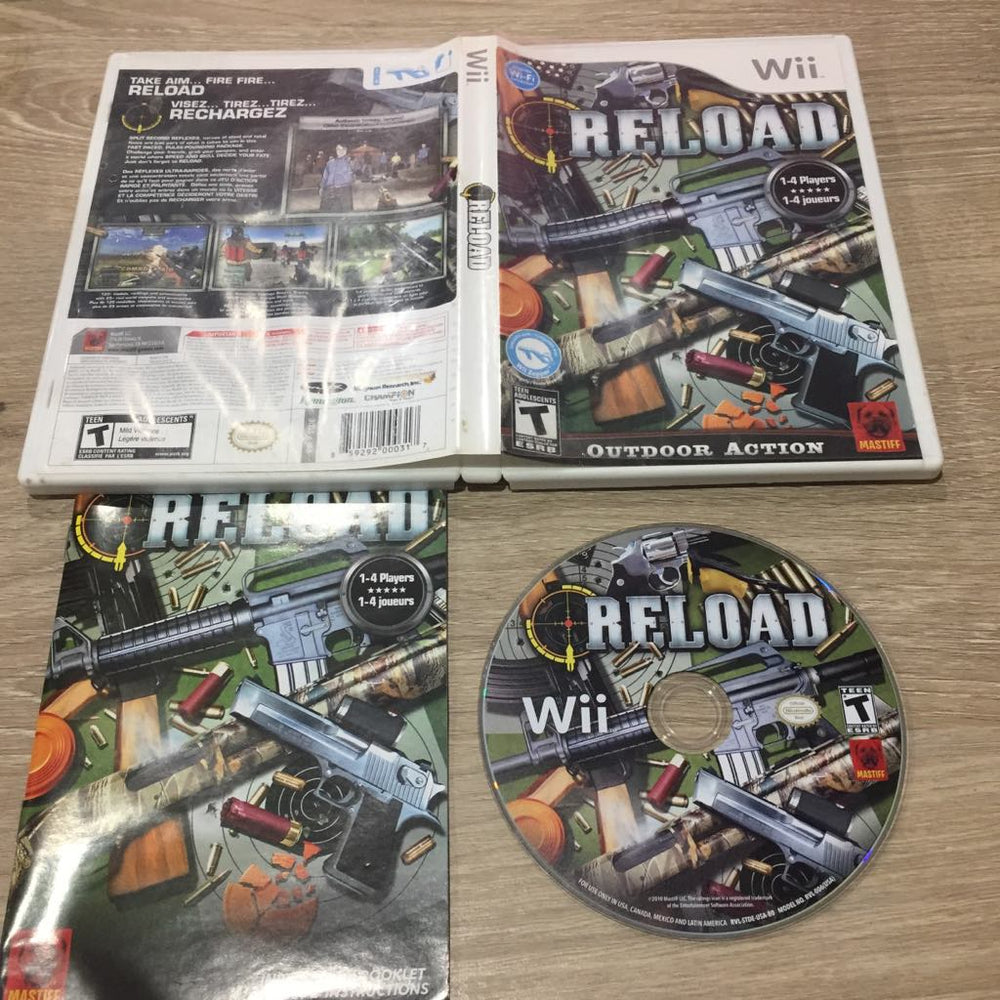 Reload Target Down Wii