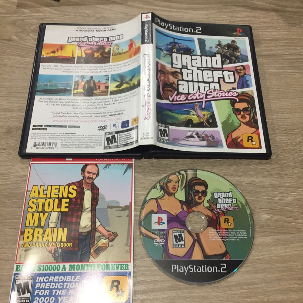 Grand Theft Auto Vice City Stories Playstation 2