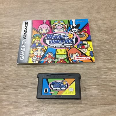 Wario Ware Mega Microgames GameBoy Advance