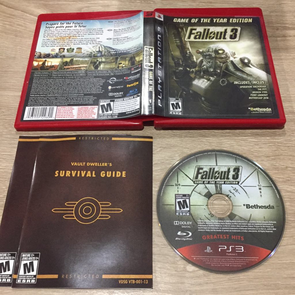 Fallout 3 [Game Of The Year] Playstation 3