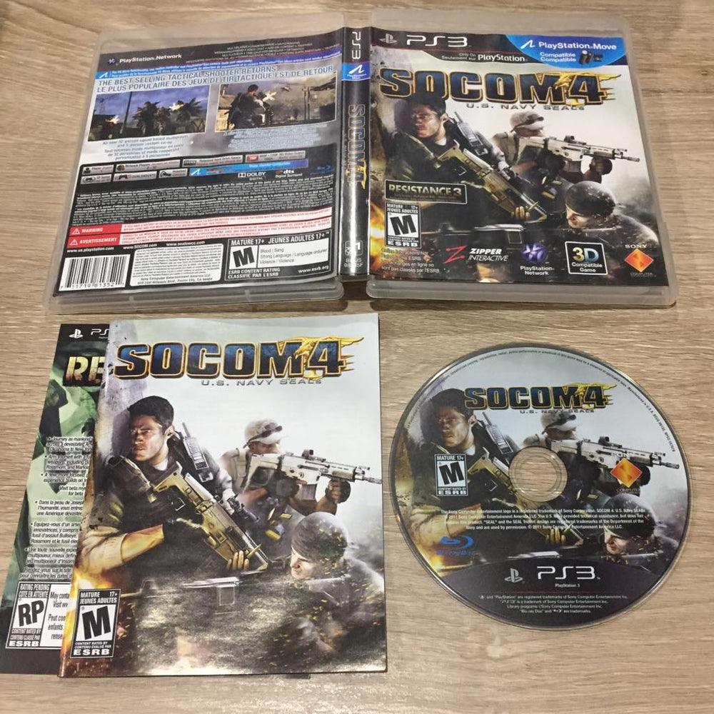SOCOM 4: US Navy SEALs Playstation 3