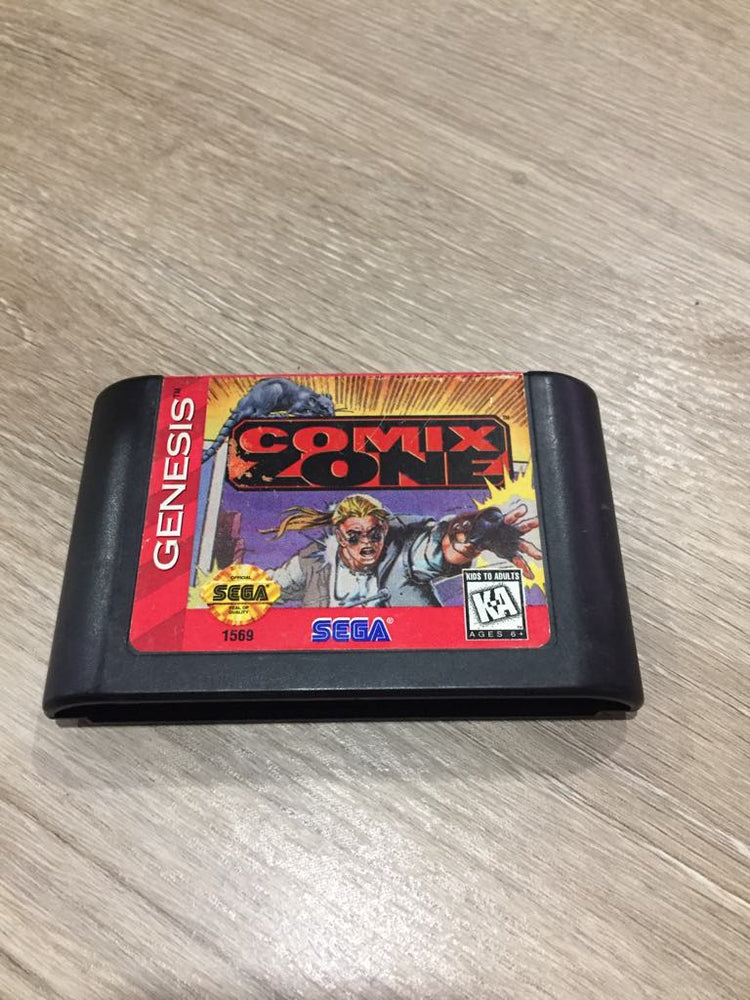 Comix Zone Sega Genesis